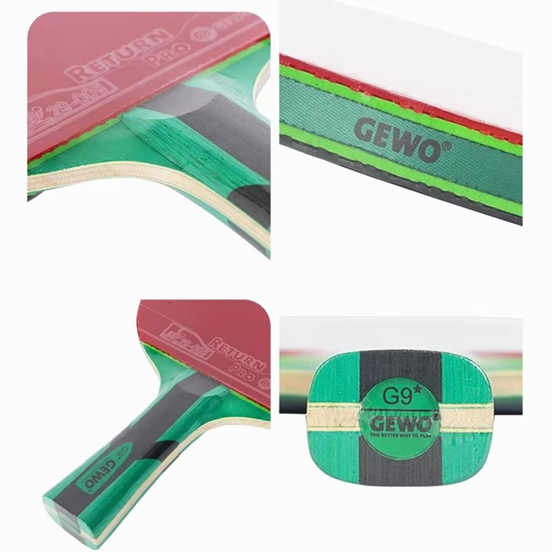 GEWO 9 Star Offensive Racket Table Tennis Racket ITTF certified Competition Stable Hitting Professional GEWO Ping Pong Racket