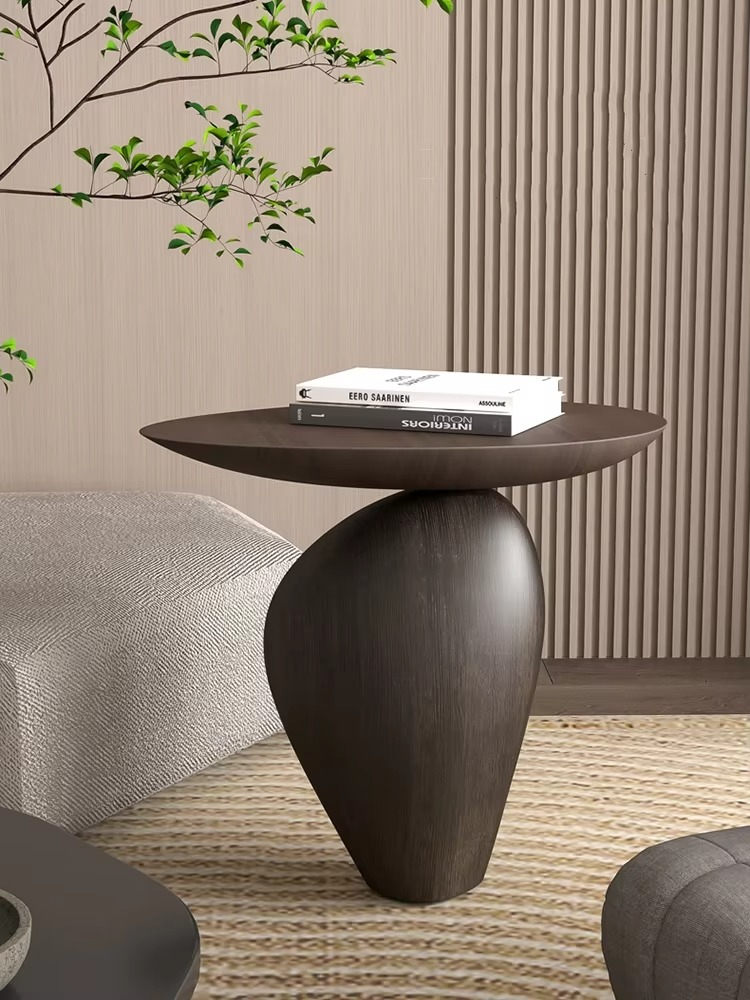 Home Decor Creative Cobblestone Side Table Living Room Sofa Corner Tables Nordic Coffee Tables Tea Tables Bedroom Bedside Table