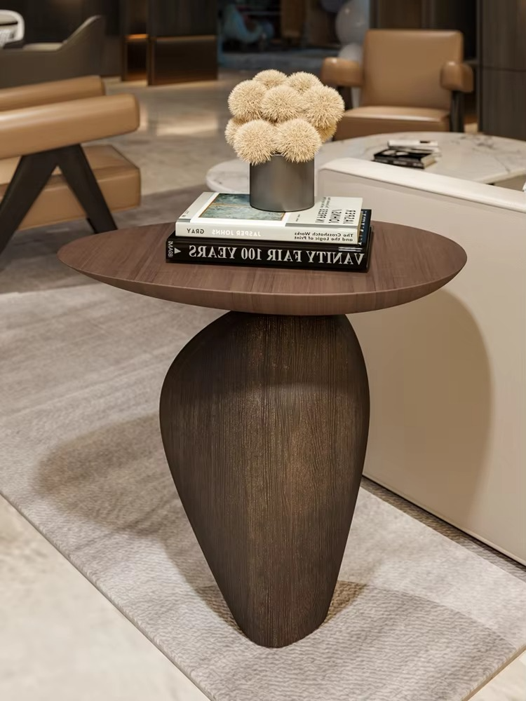 Home Decor Creative Cobblestone Side Table Living Room Sofa Corner Tables Nordic Coffee Tables Tea Tables Bedroom Bedside Table