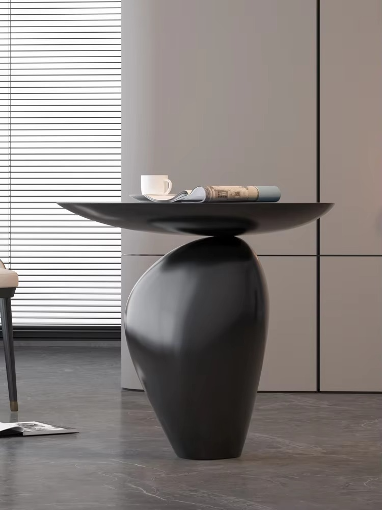 Home Decor Creative Cobblestone Side Table Living Room Sofa Corner Tables Nordic Coffee Tables Tea Tables Bedroom Bedside Table
