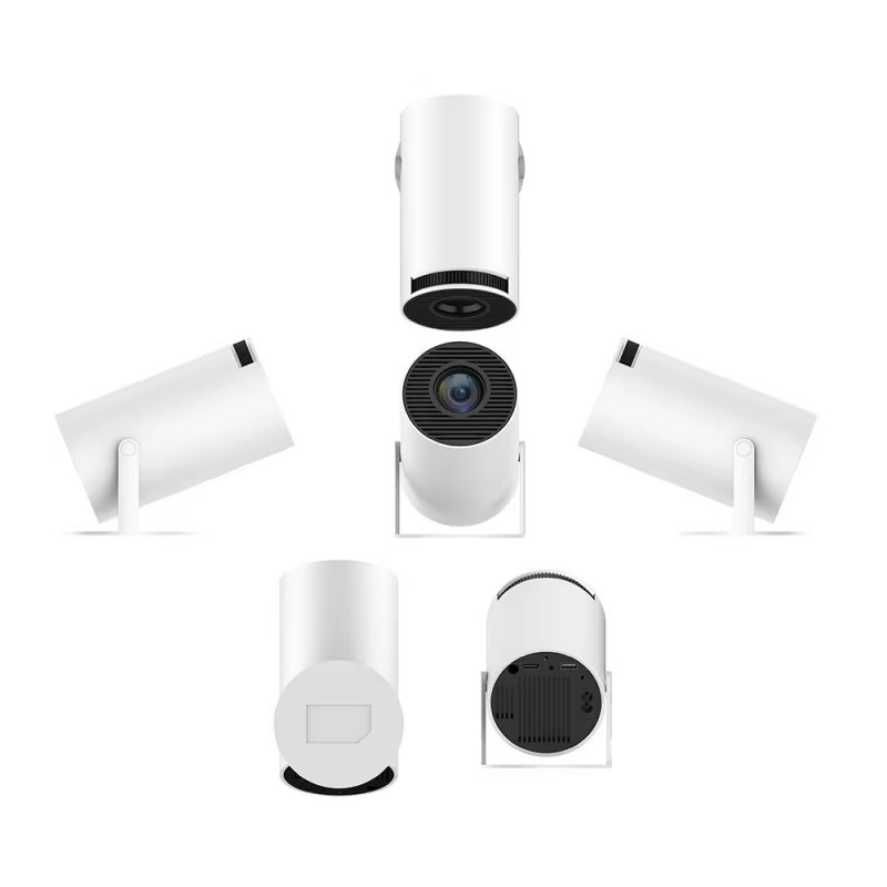 HY300 Projector Home 4K Portable LCD Ultra HD Living Room Wall Projection Wireless Screen Mirroring Android 1080P
