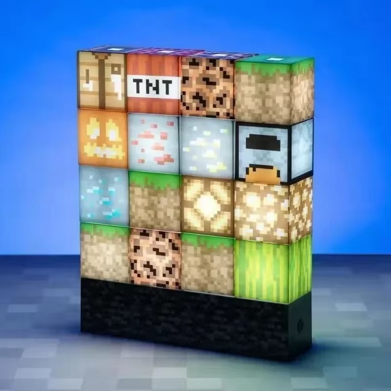 Brownstone LED Light USB Charging Table Lamp Room Decoration Light Children's Birthday Gift Toy Lamp Bedroom Decoration MC Lamp