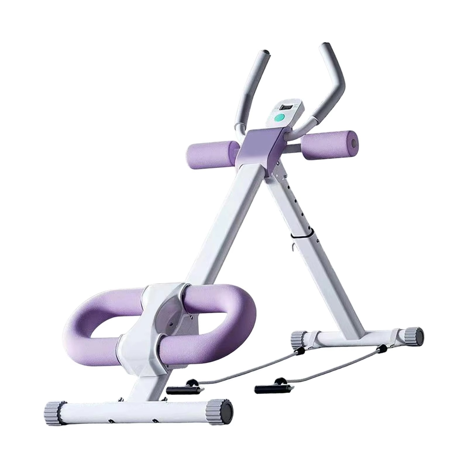 Ab Machine with Counting Function for Women Knee Protection Stomach Workout