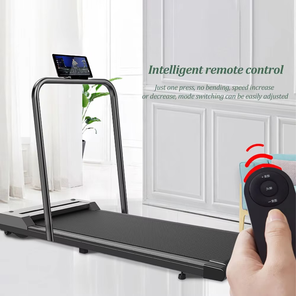 Unisex Mini Electric Treadmill Foldable Steel LCD Screen Handheld Machine Home Fitness Walking Pad Desk All Sizes Mechanical