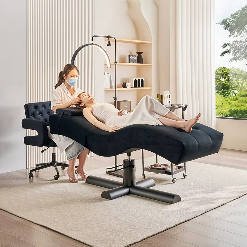 XinSheng Beauty Care Bed Facial Hydrotherapy Head Massage Table Salon Eyelash Beds SPA Furniture Home Use Leisure Lounge Chair