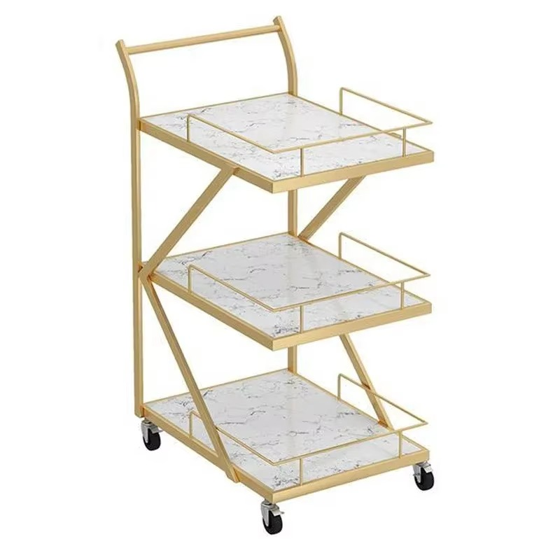 Salon Furniture Trolley Beauty Rolling Cart Makeup Drawer Loading Table Pedicure Lash Wheels Hairdressers Storage Rolling