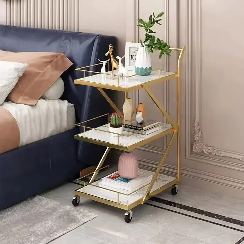 Salon Furniture Trolley Beauty Rolling Cart Makeup Drawer Loading Table Pedicure Lash Wheels Hairdressers Storage Rolling