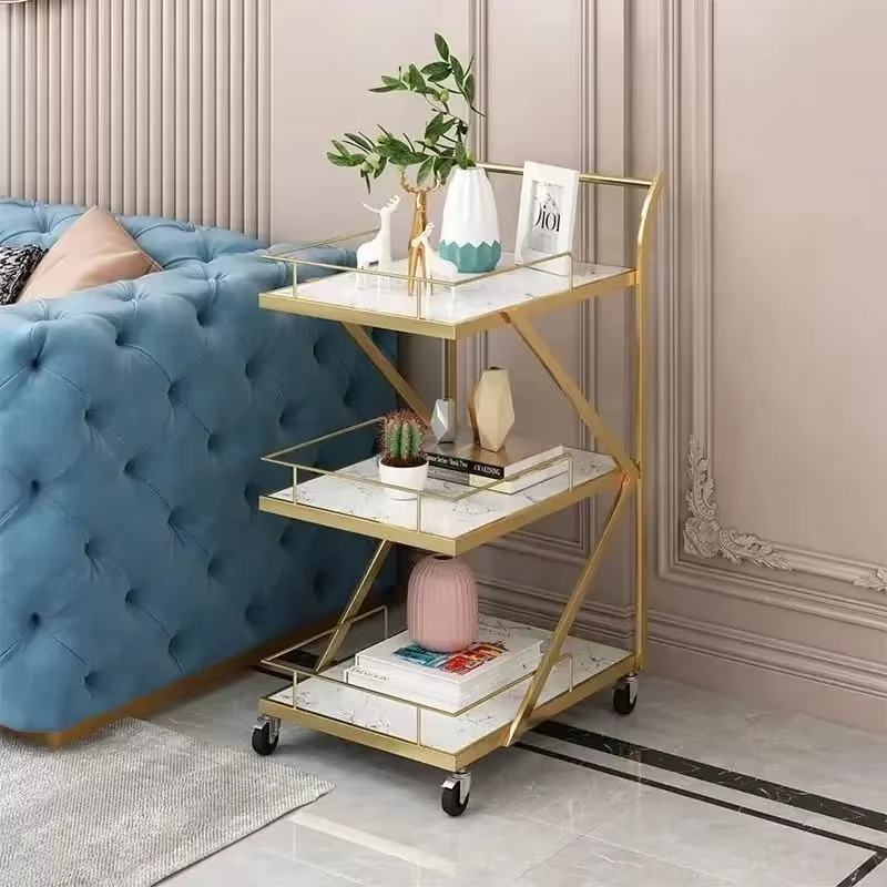 Salon Furniture Trolley Beauty Rolling Cart Makeup Drawer Loading Table Pedicure Lash Wheels Hairdressers Storage Rolling