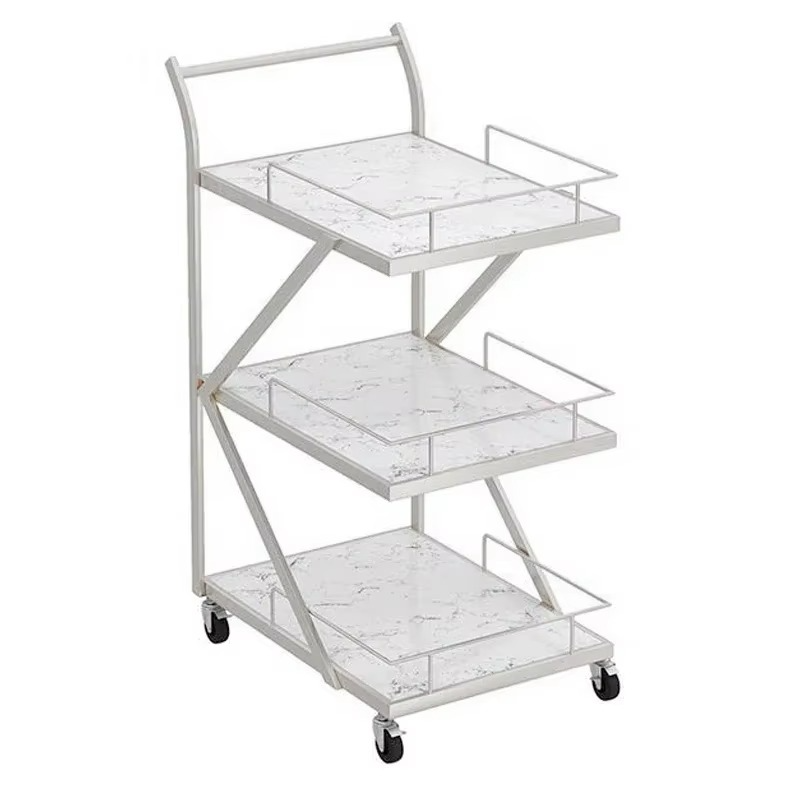 Salon Furniture Trolley Beauty Rolling Cart Makeup Drawer Loading Table Pedicure Lash Wheels Hairdressers Storage Rolling
