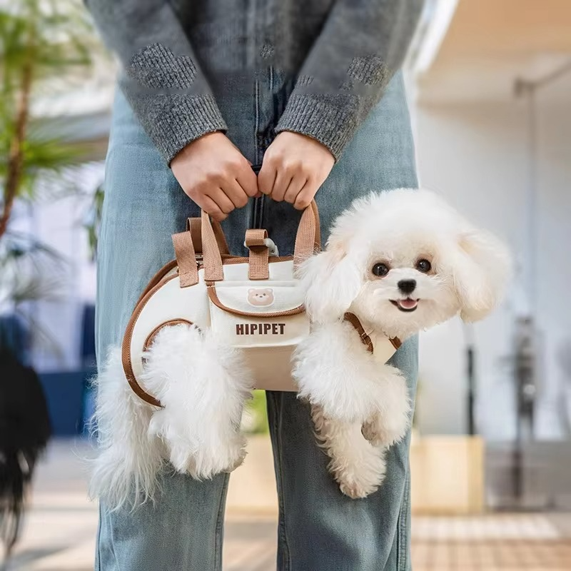 Dog outdoor portable bags crossbody cross back bag lightweight backpack general pets product accessory dogs supplies accessories
