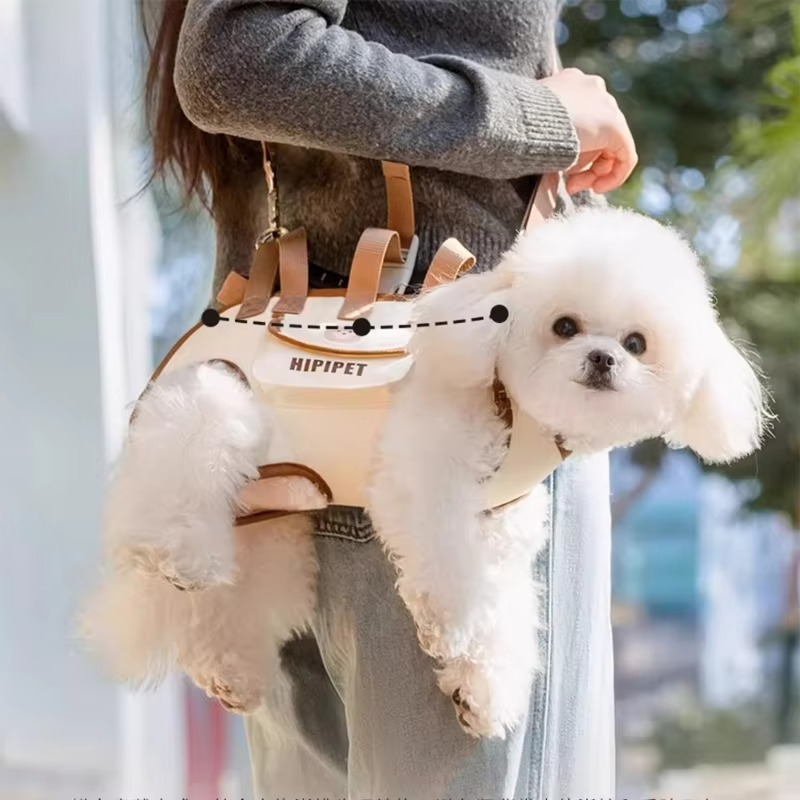 Dog outdoor portable bags crossbody cross back bag lightweight backpack general pets product accessory dogs supplies accessories