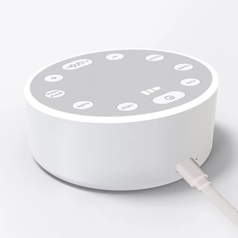 Intelligent Speaker White Noise Sleep Music Sound Adjustment Mood Sleeping Aid With Ambient Lighting