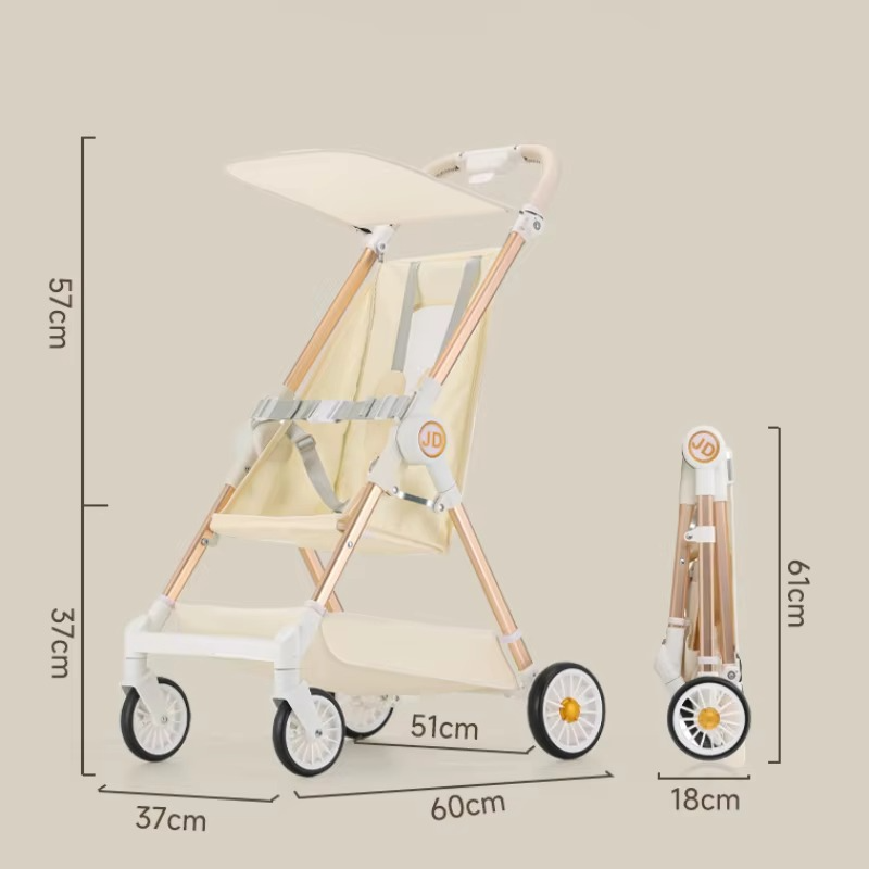 Lightweight and Foldable Baby Stroller Big Children's Pocket Stroller Baby Baby Portable Travel Umbrella Stroller Compact