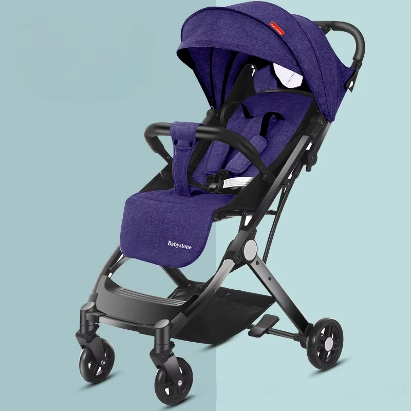 Lightweight Travel Pram four-wheel stroller Portable newborn baby foldable shock-absorbing umbrella stroller Baby Carriage