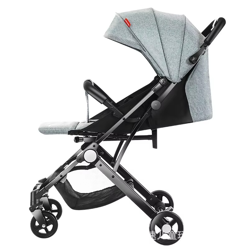 Lightweight Travel Pram four-wheel stroller Portable newborn baby foldable shock-absorbing umbrella stroller Baby Carriage