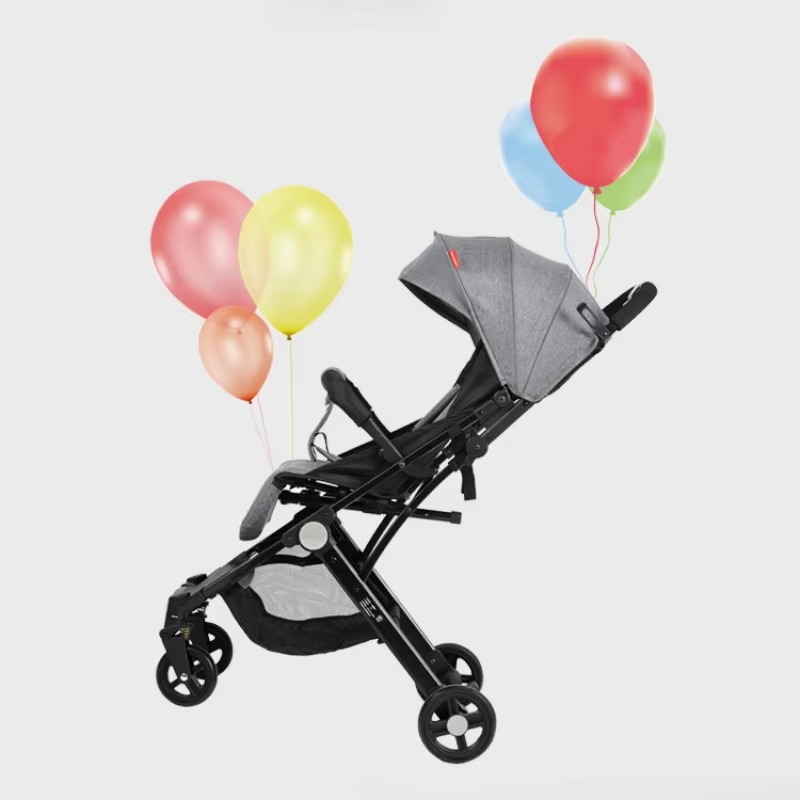 Lightweight Travel Pram four-wheel stroller Portable newborn baby foldable shock-absorbing umbrella stroller Baby Carriage