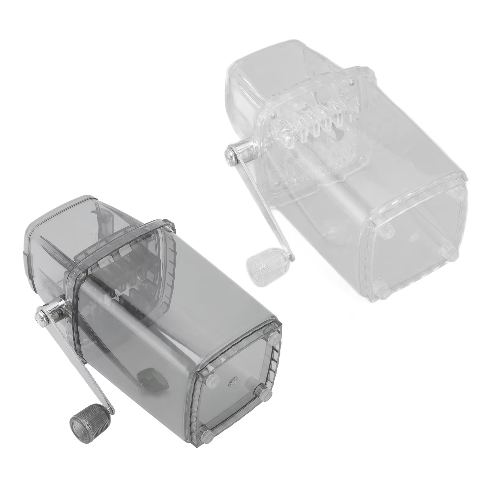 Manual Ice Crusher Small Portable Shaver Hand Operated Snow Cone Machine for Home