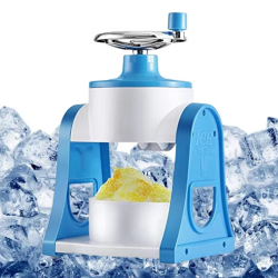 1 PCS Home Small Manual Ice Crusher Summer Hand-Shake Ice And Hail Ice Ice Breaker Make Ice Maker Blue