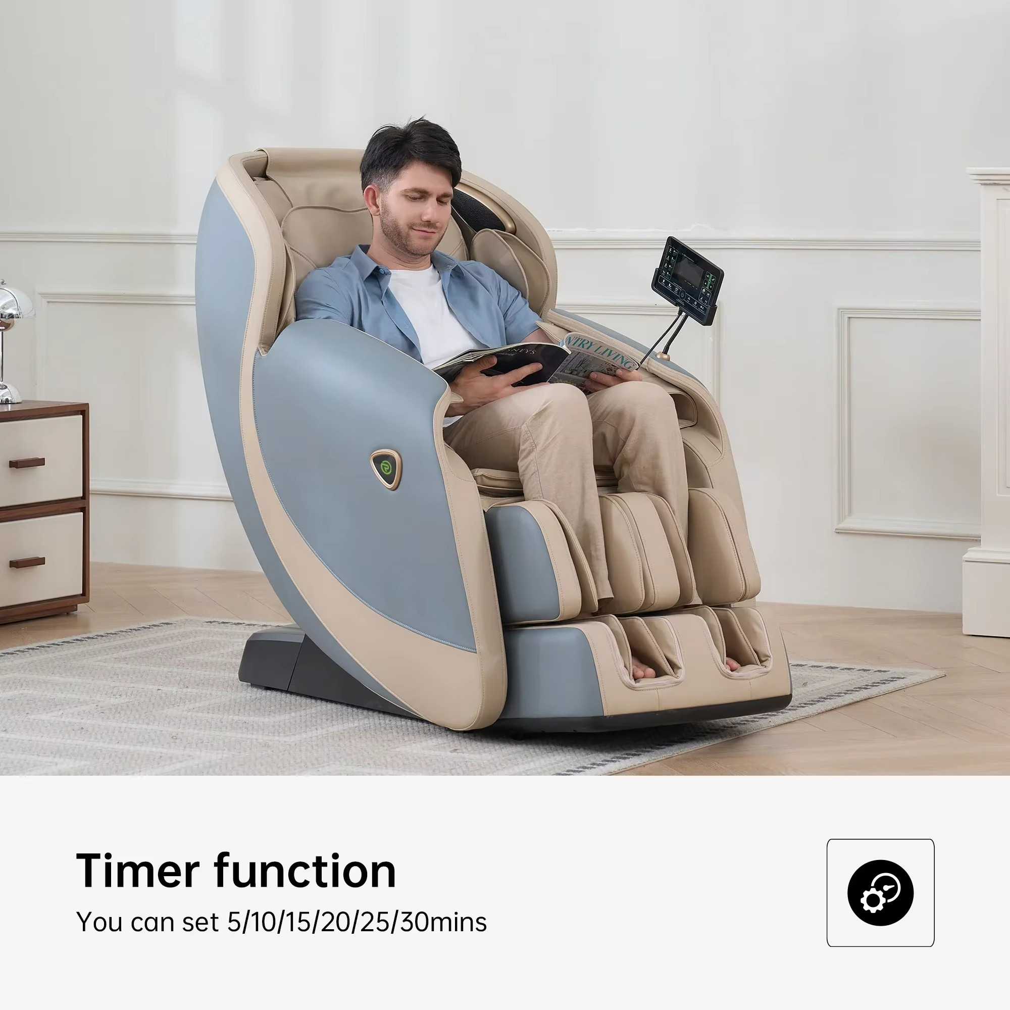 5D Chair Massage 2023 Luxury Ai Music Shiatsu Full Body 4D Zero Gravity Best Quality Air Pressure Massage Chair