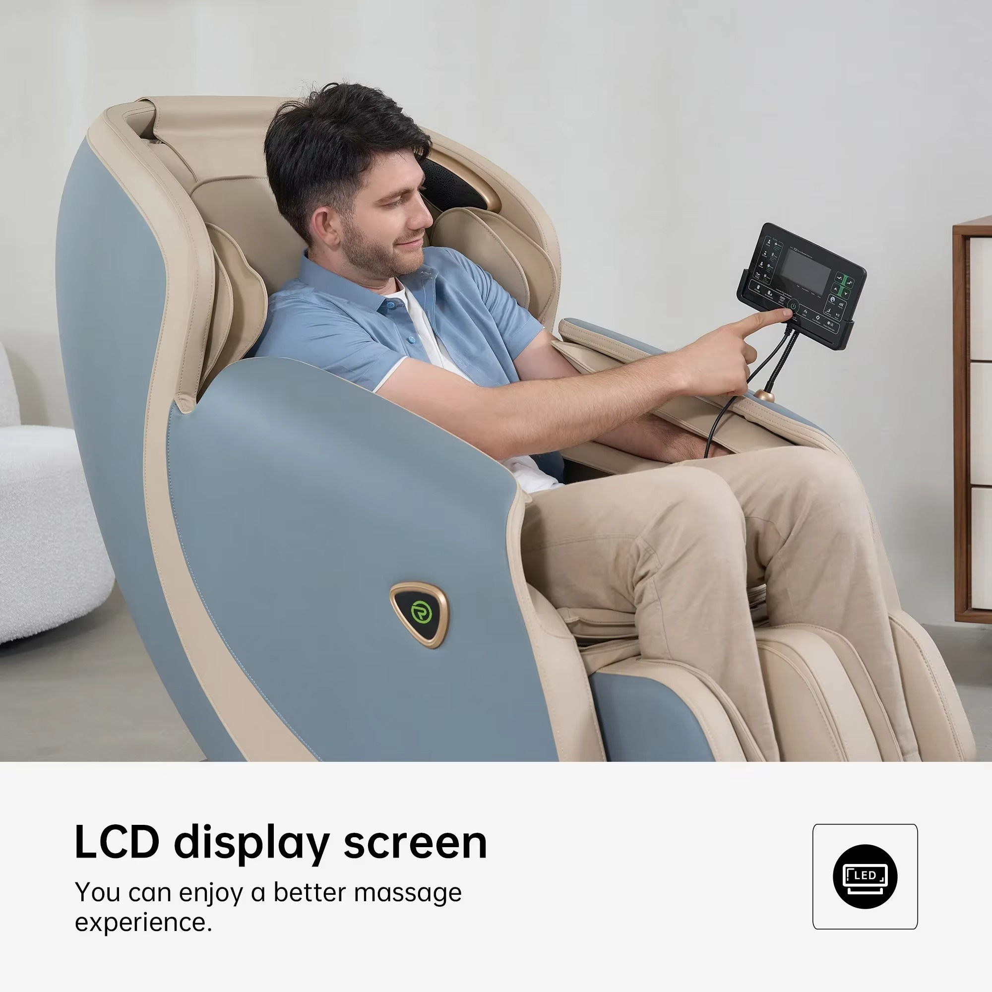 5D Chair Massage 2023 Luxury Ai Music Shiatsu Full Body 4D Zero Gravity Best Quality Air Pressure Massage Chair