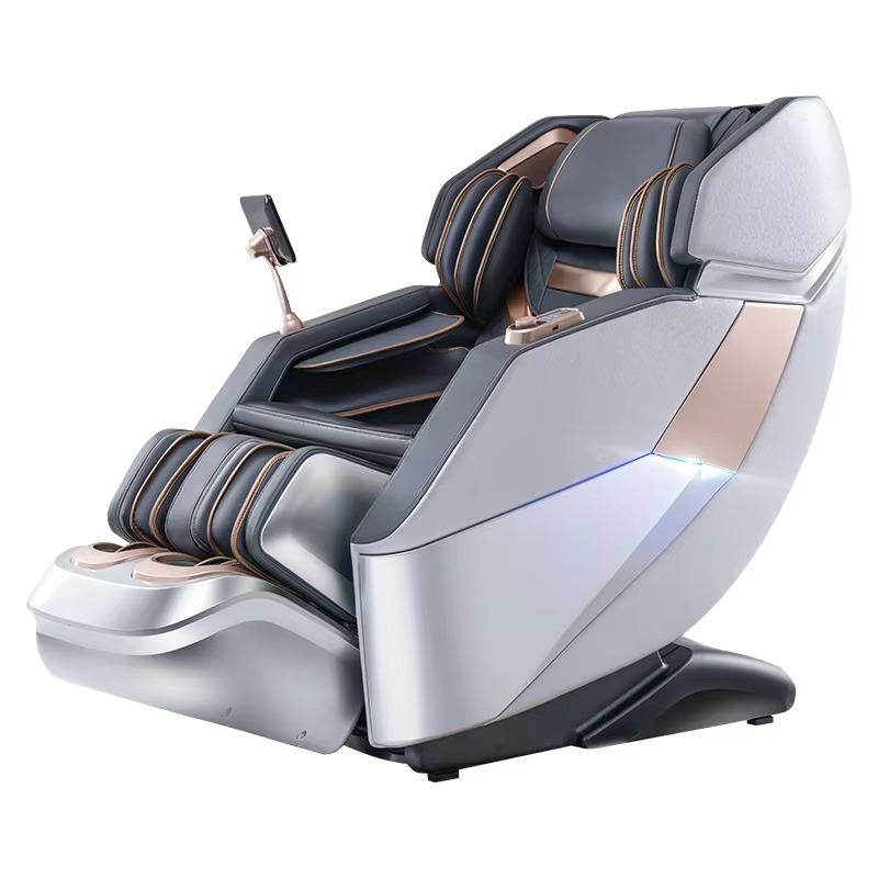 Zero Gravity Massage Chair Electric Leisure Sofa Longer SL Track Full Body Airbag Wrap Kneading Intelligent Shiatsu Calf Roller