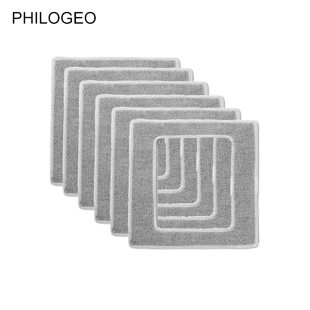 Philogeo Smart Window Robot Vacuum Cleaner Dedicated Cleaning Mop Washing Parts Accessories 21X21Cm