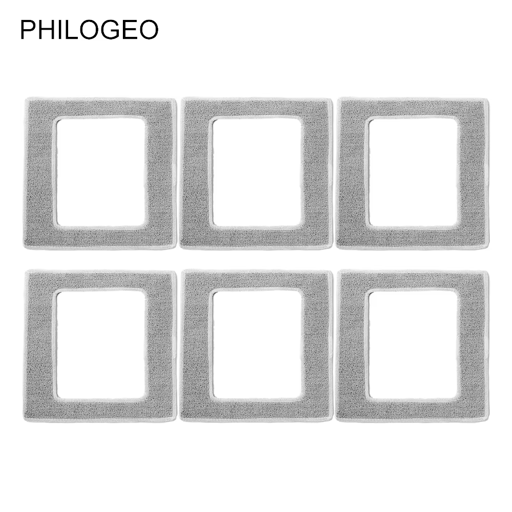 Philogeo Smart Window Robot Vacuum Cleaner Dedicated Cleaning Mop Washing Parts Accessories 21X21Cm