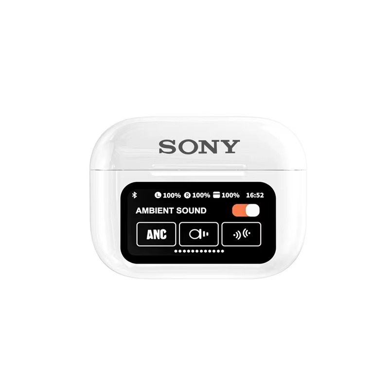 AI Earphone Sony Wireless Bluetooth Headphones AI Translator Earphones 147 Languages With Touch Screen Communication APP Control