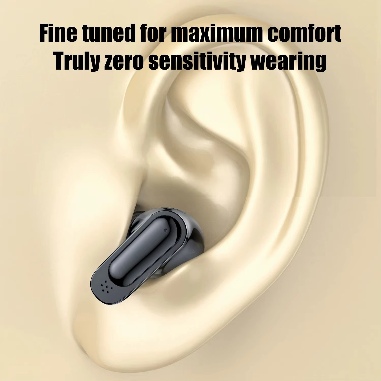BOSECXT Ultra V11 Smart Touch Multi functional Large Screen TWS Wireless ANC Noise Cancelling Earbuds Enc Heavy Bass Earbuds