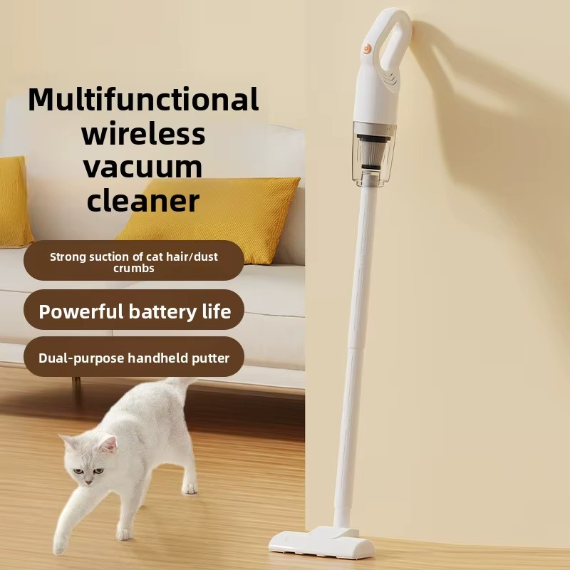 New vacuum cleaner household small large suction strong mite removal handheld suction and towing