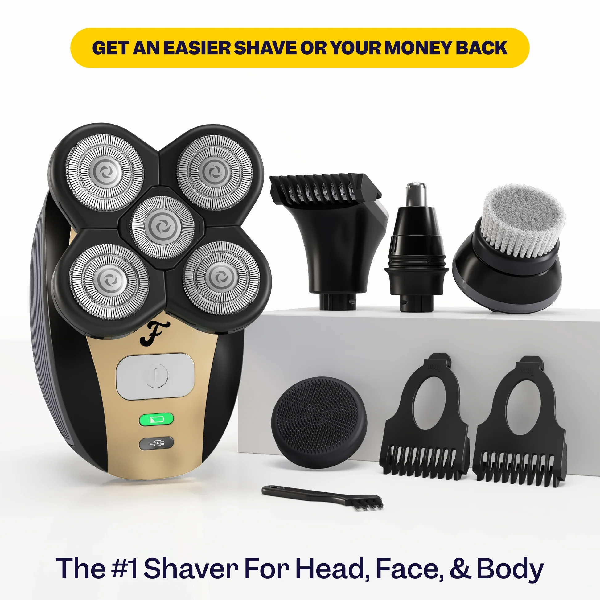 Full-Body Shaving Made Simple – Head, Face, Body & Below the Waist