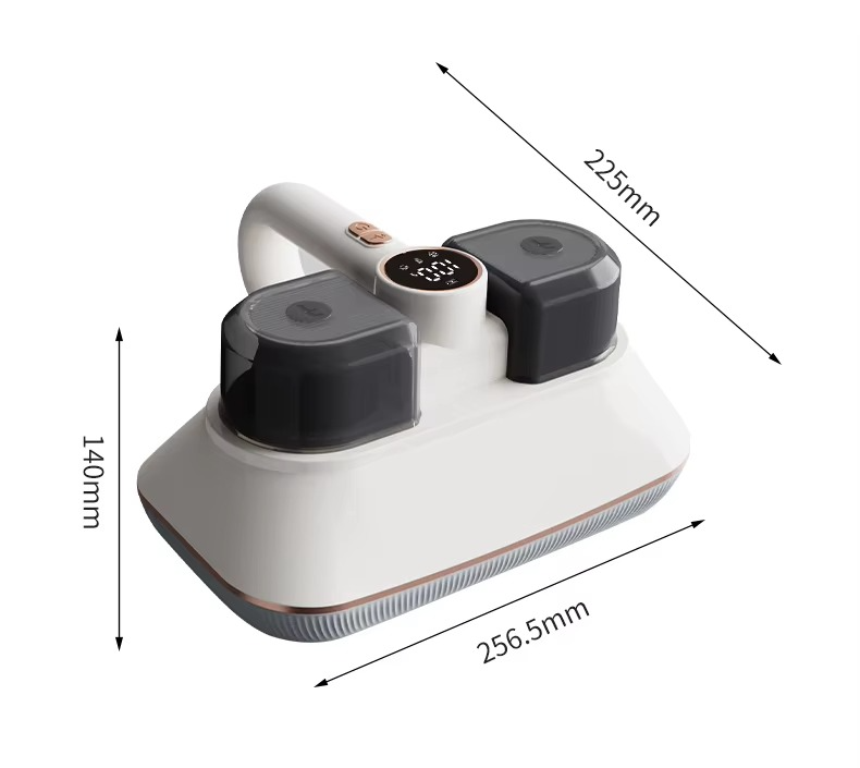 Powerful Cordless UV Mite Remover,Deep Cleaning Vacuum for Bed Mattress,Wireless Handheld Allergen Eliminator for Home
