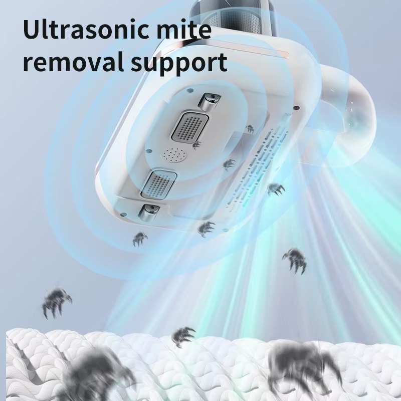Intelligent Mite Remover Wireless Mite Remover Strong Beating Handheld UV Sterilizer For Household Bed Small Vacuum Cleaner