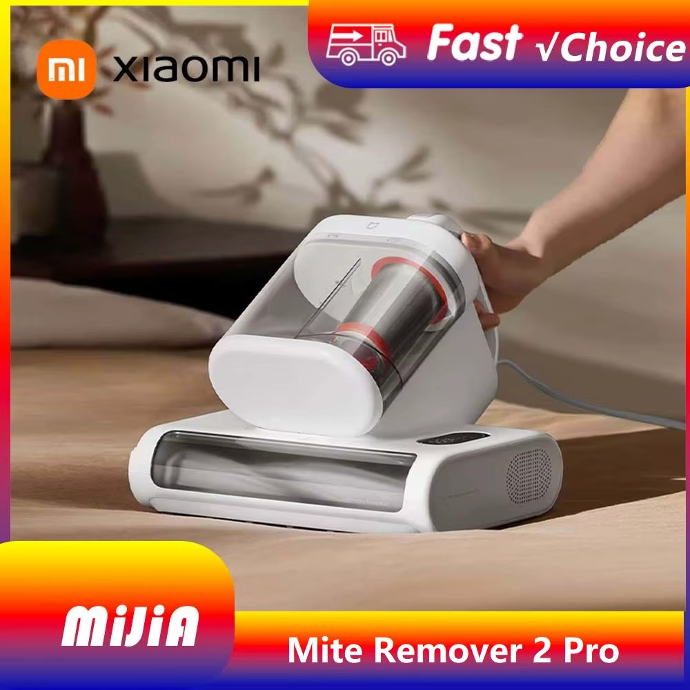 XIAOMI MIJIA mite removal brush 2 pro household quilt UV Sterilization LED Screen Display Handheld Dust Removal Vacuum Cleaner