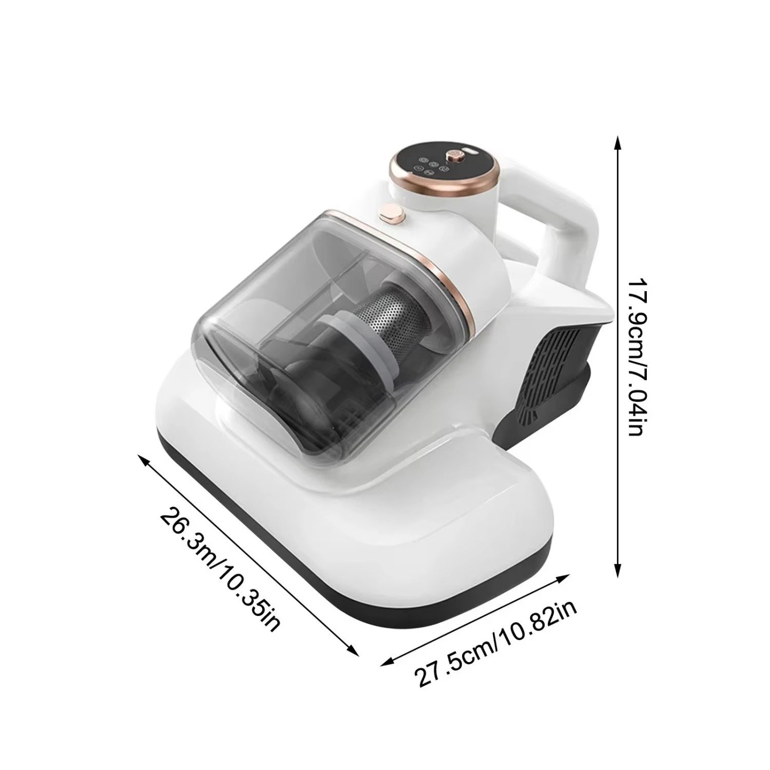 cordless mite vacuum, handheld UV vacuum, 8KPa suction cleaner, dust mite remover, UV-C sterilization vacuum, mattress vacuum cleaner, pet bedding cleaner, allergen removal vacuum, portable handheld vacuum, furniture mite cleaner