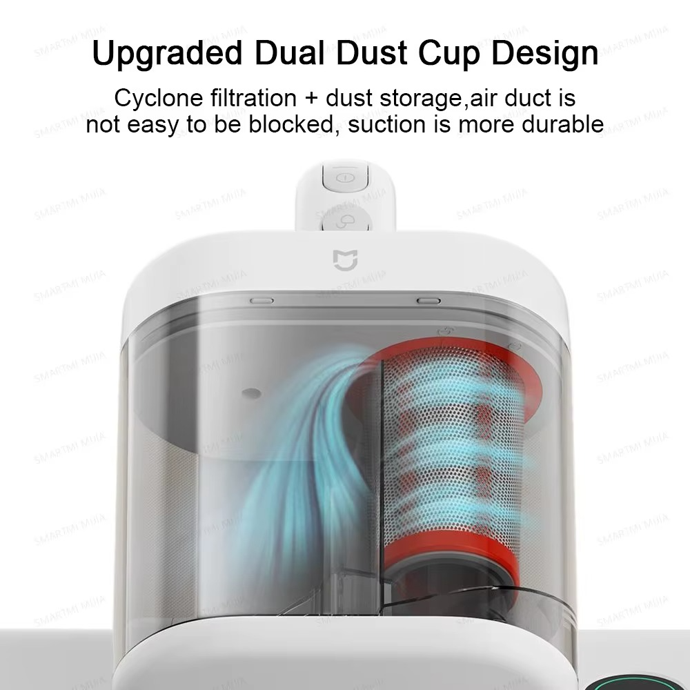 XIAOMI MIJIA Dust Mite Vacuum Cleaner 2 Pro,3 Cleaning Modes,16kPa Suction,UV Sterilisation,Hot air drying,Smart Mite Detection