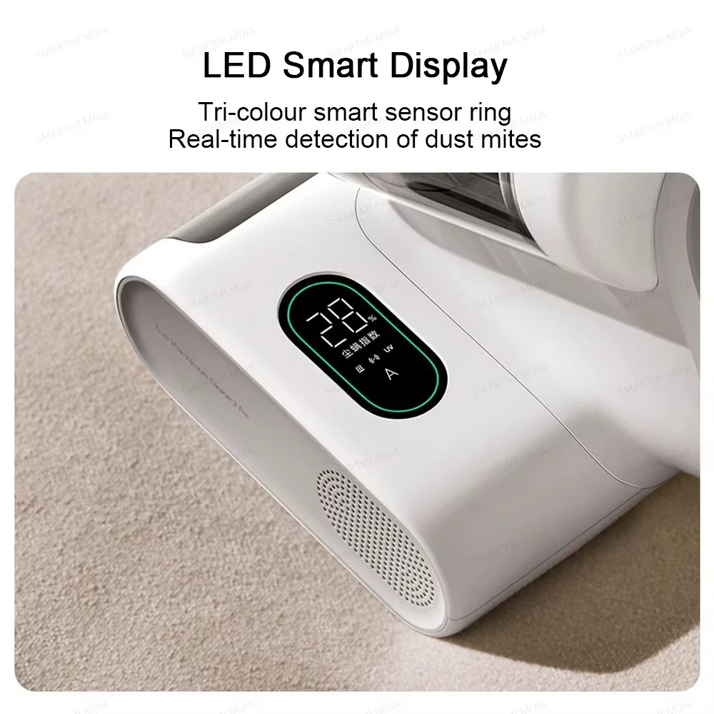 XIAOMI MIJIA Dust Mite Vacuum Cleaner 2 Pro,3 Cleaning Modes,16kPa Suction,UV Sterilisation,Hot air drying,Smart Mite Detection