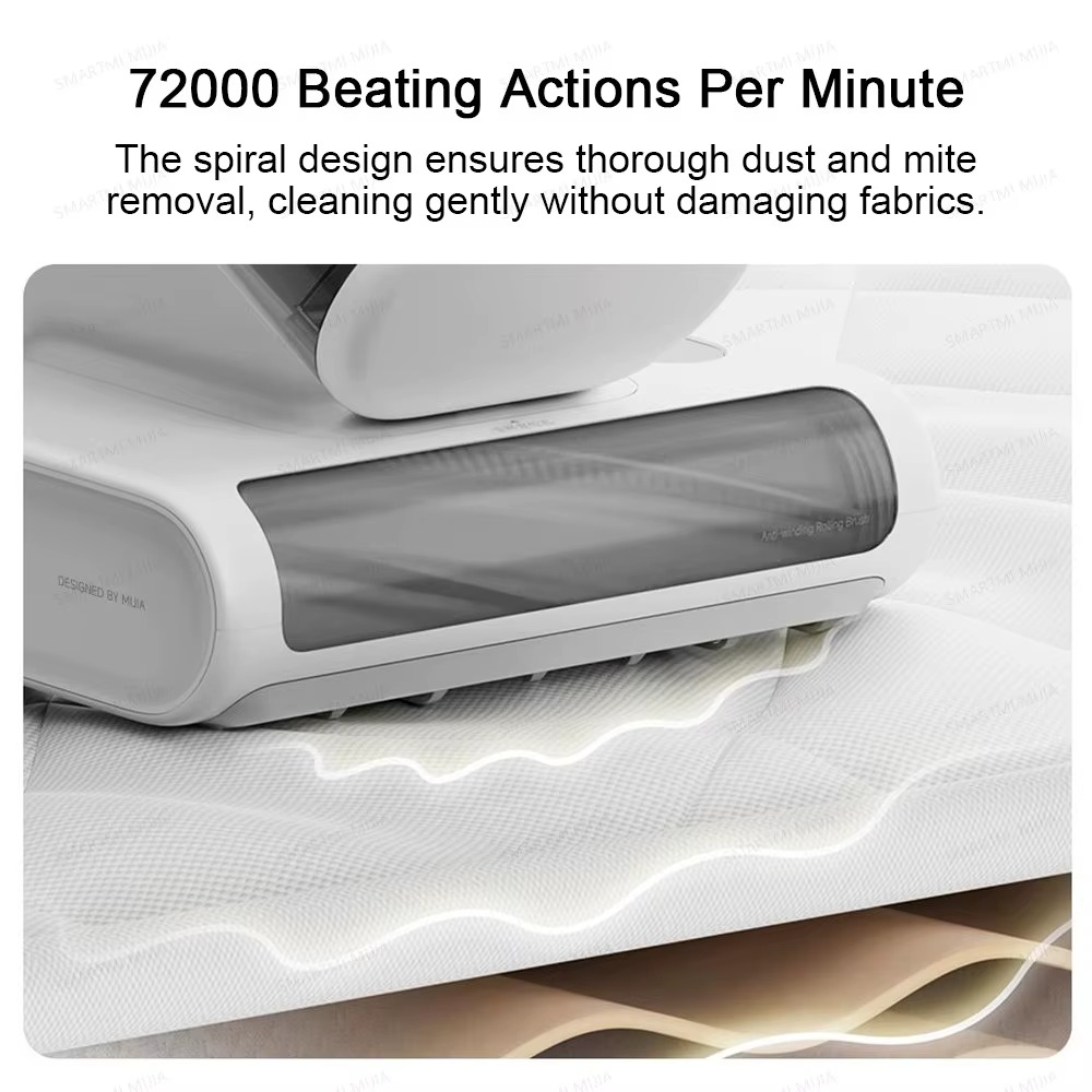 XIAOMI MIJIA Dust Mite Vacuum Cleaner 2 Pro,3 Cleaning Modes,16kPa Suction,UV Sterilisation,Hot air drying,Smart Mite Detection