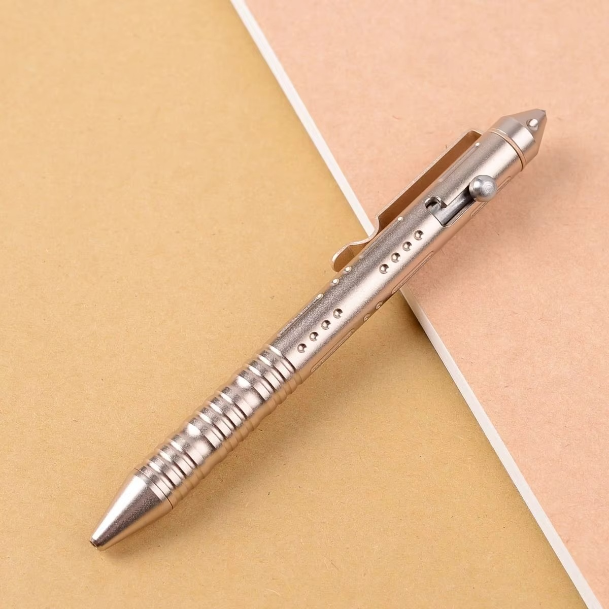 Portable Tactical Pen Self Defense Glass Breaker Aluminum Alloy EDC Tool For Outdoor Camp Emergency Kit Ball Point Pen