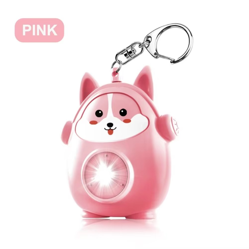 H10 Personal Alarm Keychain Self Defense with LED Light Safe Sound 130dB Loud Siren Emergency Self-Defense Safety Alarm Security