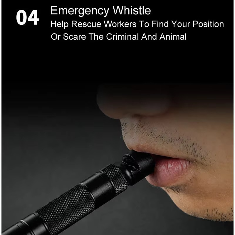 Multi-Function Portable Tactical Pen Self Defense Emergency Glass Breaker Fishing Tool Screwdriver Outdoor Rescue EDC Tool