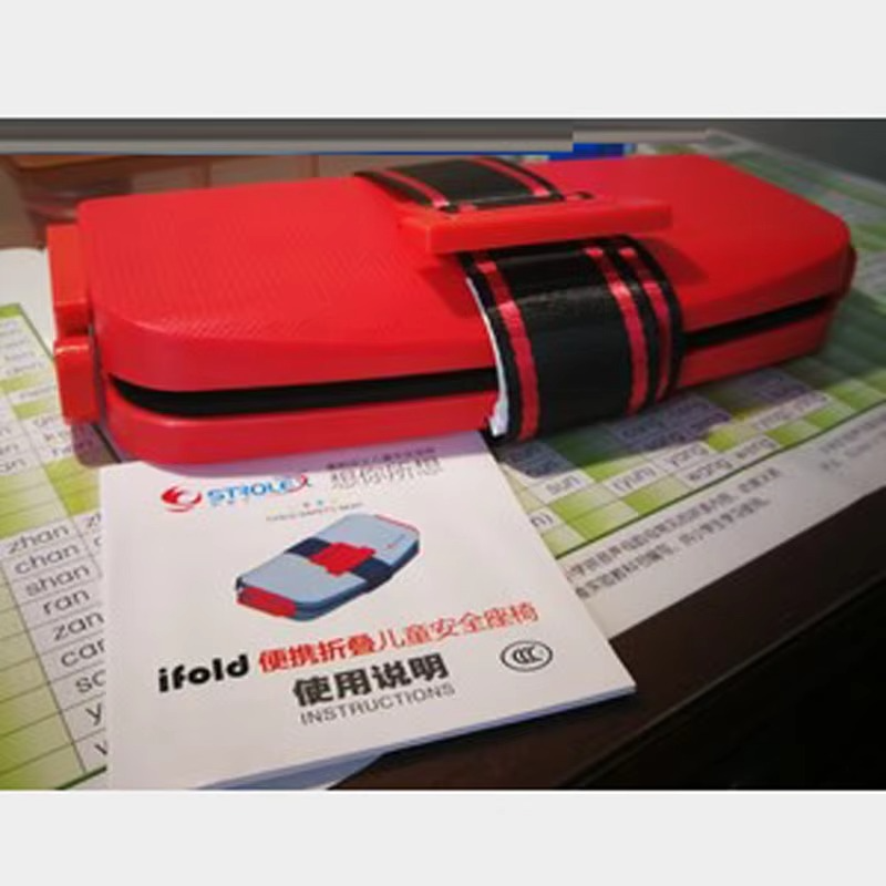 Minifold Portable Baby Car Seat Safety Cushion Travel Pocket Foldable Car Seat Mat for Children Toddler Car Safety Seat CE 2-12Y