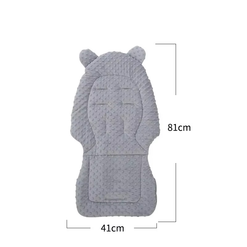 Baby Stroller Seat Cushion Cotton Infant Double-sided Seat Pad Thick Warm Universal Child Cart Mattress Mat Stroller Accessories