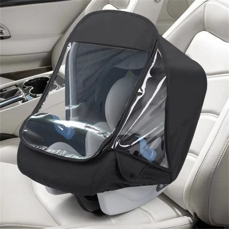 Upgraded Car Rain Cover Universal Car Rain Waterproof Windproof Protections Protect Snow Rain Cover