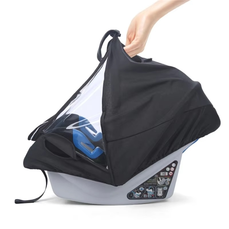 Upgraded Car Rain Cover Universal Car Rain Waterproof Windproof Protections Protect Snow Rain Cover