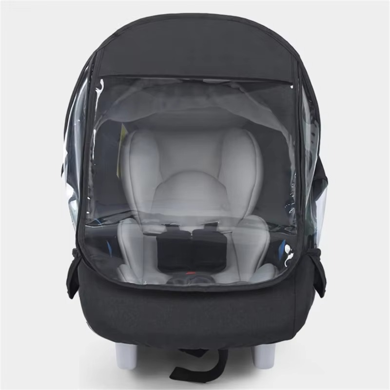 Upgraded Car Rain Cover Universal Car Rain Waterproof Windproof Protections Protect Snow Rain Cover