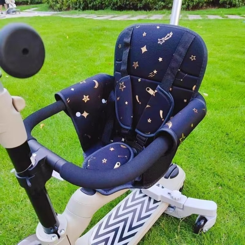 N1HB Comfortable Baby Strollers Cushion Five-Point Harness Breathable Pad