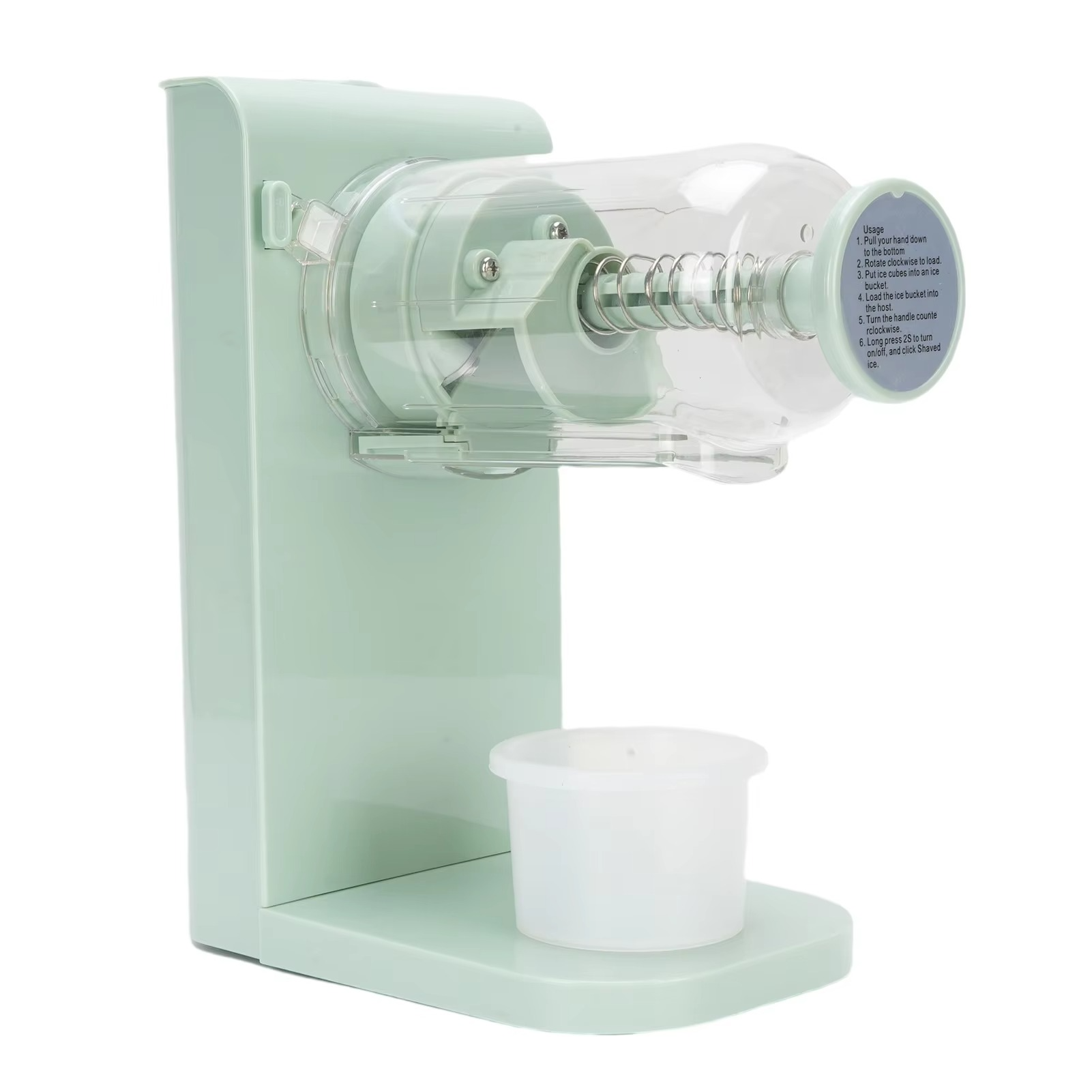 Snow Cone Machine 13000гpm High Efficiency Rechargeable Electric Shaved Ice Maker for Home Commercial Use