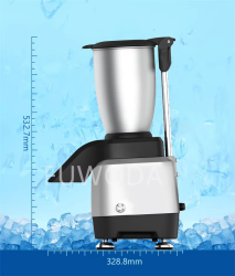 110V 220V Commercial 3L Ice Breaking Machine Stainless Steel Ice Crusher Automatic Food Beverage Ice Shavings MachineW