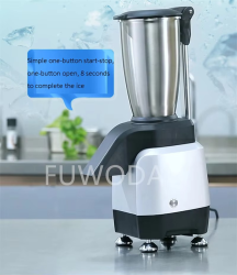 110V 220V Commercial 3L Ice Breaking Machine Stainless Steel Ice Crusher Automatic Food Beverage Ice Shavings MachineW